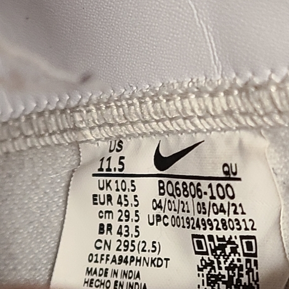 Nike Blazer Mid 77 casual sneakers size 11 1/2 - Picture 8 of 9